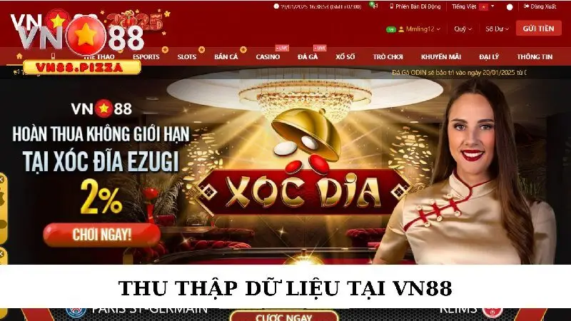 Chính sách bảo mật 1 Dữ liệu được thu thập tại VN88