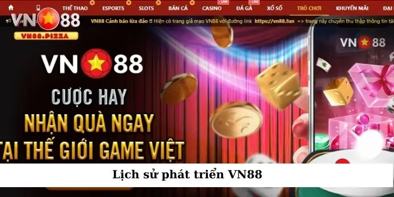 Lịch sử phát triển VN88