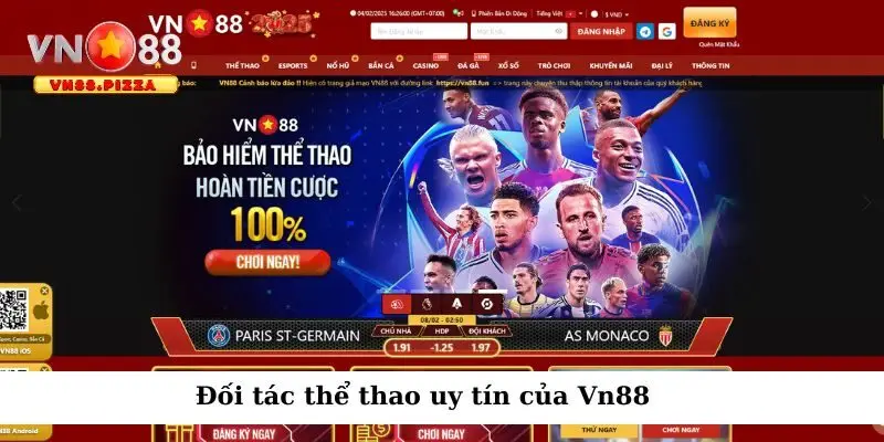 Đối tác thể thao Vn88 - Khám phá các nhà cung cấp hàng đầu 1 Vn 88 hợp tác với những nhà cung cấp uy tín