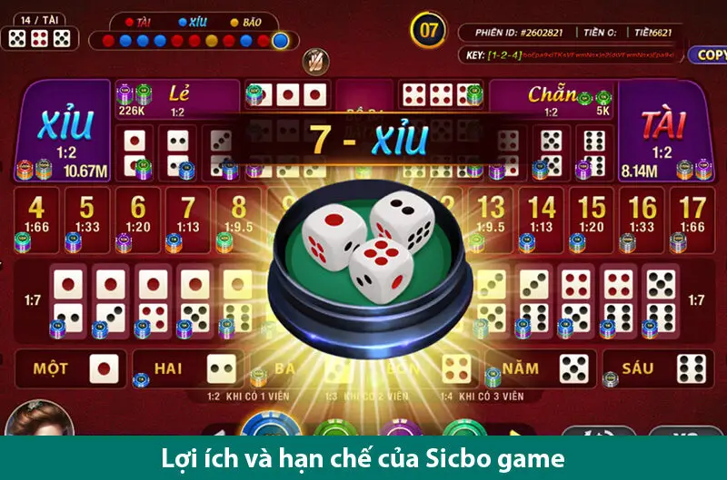 Tìm hiểu về Sicbo trực tuyến là gì? Cách chơi và các loại cược cơ bản 3 Tìm hiểu về Sicbo trực tuyến là gì? Cách chơi và các loại cược cơ bản
