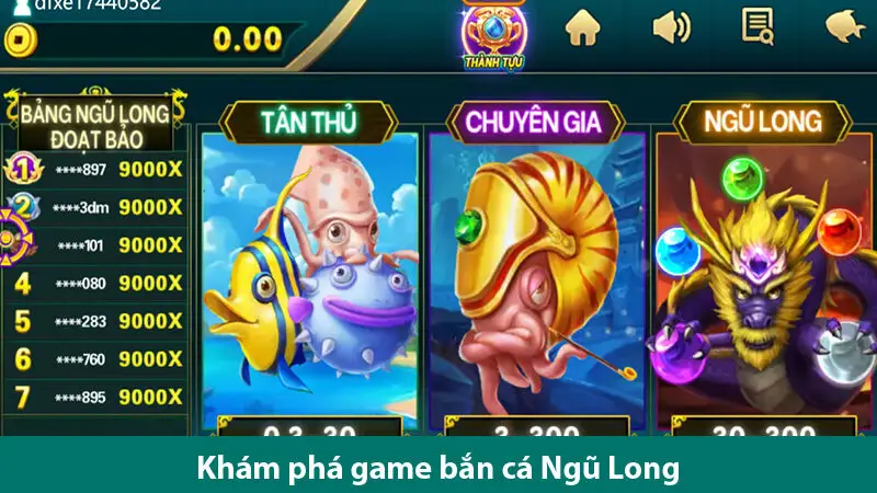 Trải nghiệm game bắn cá Ngũ Long đỉnh cao cùng các kinh nghiệm săn boss đơn giản 1 Trải nghiệm game bắn cá Ngũ Long đỉnh cao cùng các kinh nghiệm săn boss đơn giản